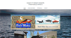 Desktop Screenshot of exactfitboatcovers.com